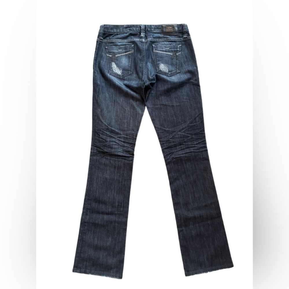 GUESS by Marciano Dark Wash Bootcut Jeans Size 29 Rare - Picture 2 of 7